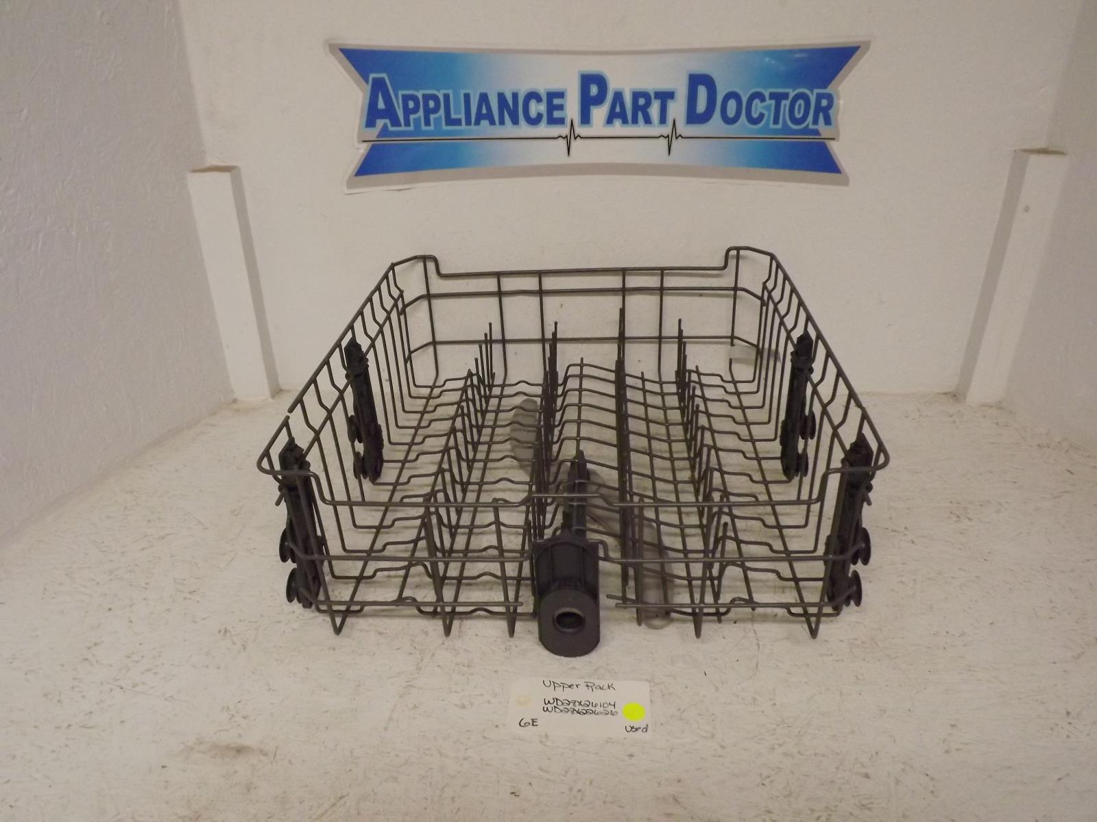 GE Dishwasher WD28X26104 WD28X22626 Upper Rack Used GE Dishwasher WD28X26104 WD28X22626 Upper Rack Used